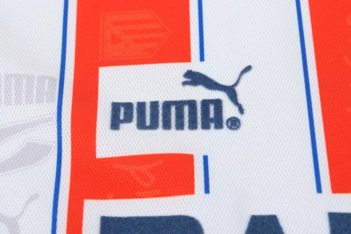 1996-1997 Atlético Madrid Home Retro Kids Soccer Jersey