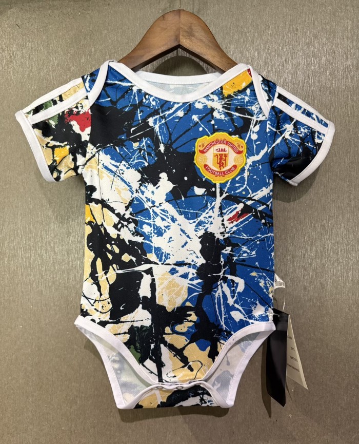 25-26 Manchester United Special Edition Baby Infant Crawl Suit