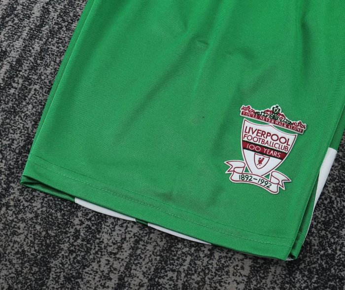 1992-1993 Liverpool Away Retro Kids Soccer Jersey