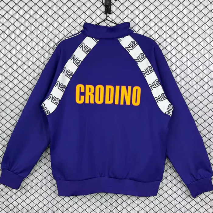 1986-1987 Fiorentina Purple Jacket #单夹克
