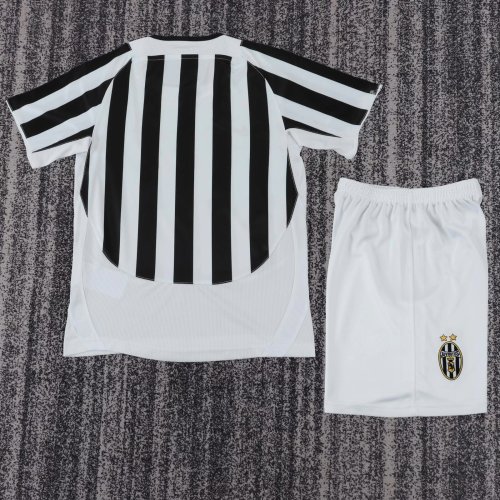 2003-2004 Juventus Home Retro Kids Soccer Jersey