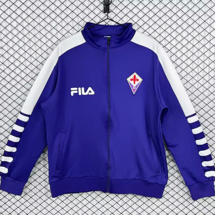 1999-2000 Fiorentina Purple Jacket #单夹克