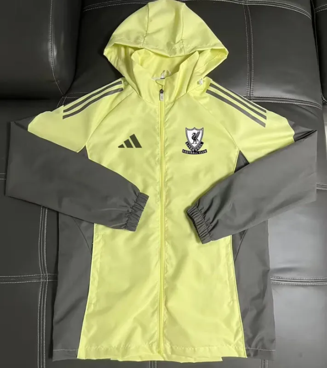 25-26 Liverpool Yellow Windbreaker