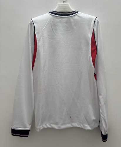 2026 World Cup England Home Long Sleeve Fans Soccer Jersey (长袖)