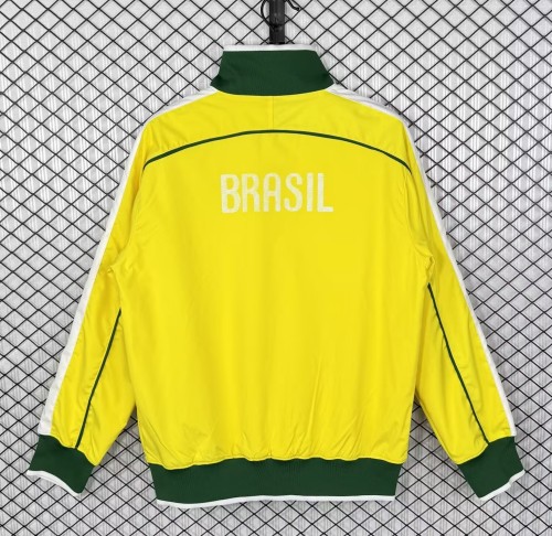 2010-2011 Brazil Retro Windbreaker