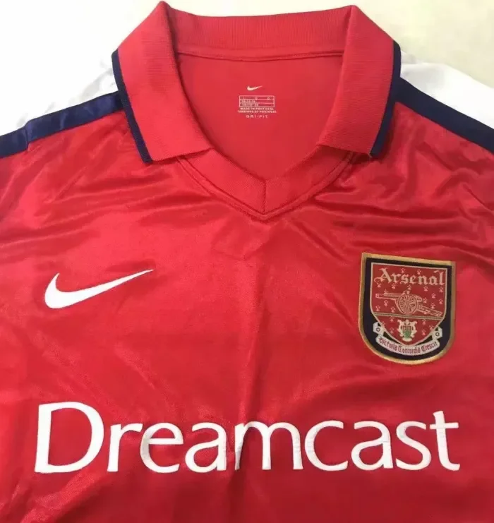 1999-2000 Arsenal Home Retro Football Jersey