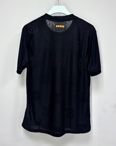 26-27Barcelona Black Special Edition Player Version Soccer Jersey
