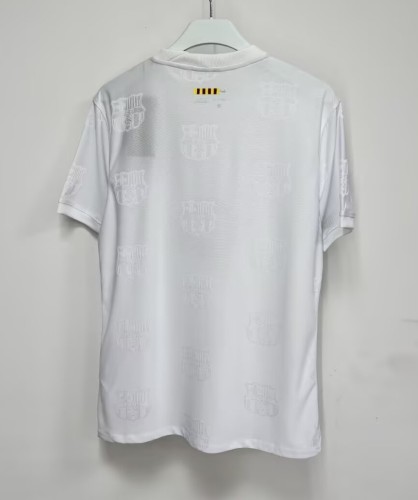 26-27Barcelona White Special Edition Player Version Soccer Jersey