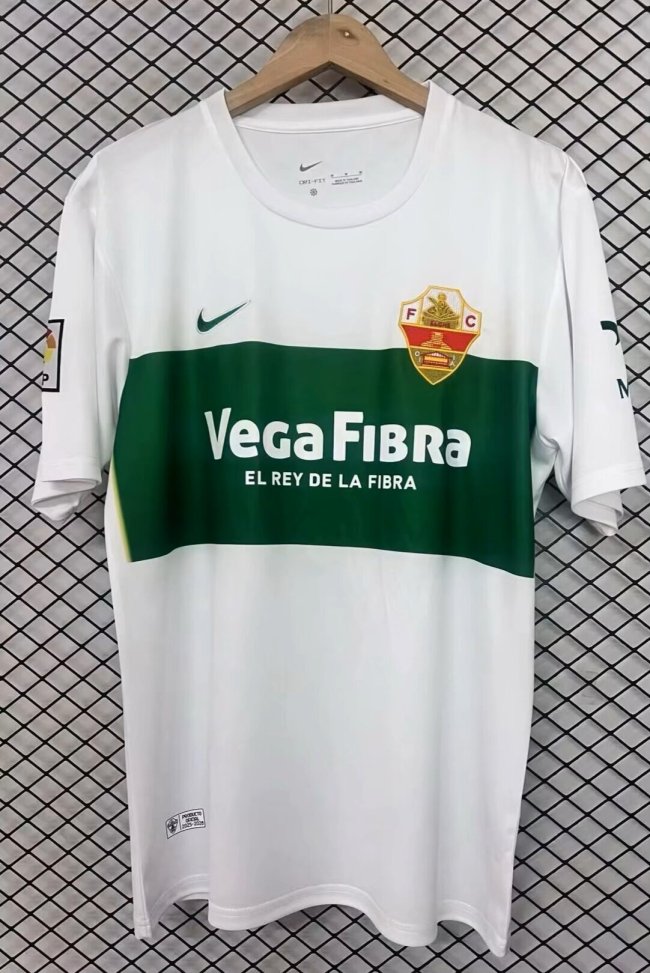 26-27 Elche Retro Version Fans Soccer Jersey