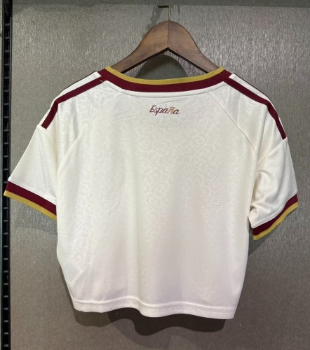 2026 Spain Away Women Cheerleading Short-sleeved (女)