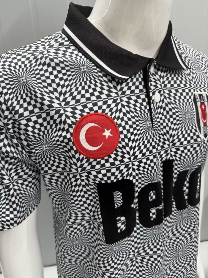 1991-1992 Besiktas Home Retro Soccer Jersey