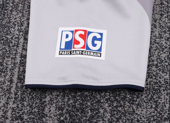 2001-2002 PSG Away Retro Kids Soccer Jersey