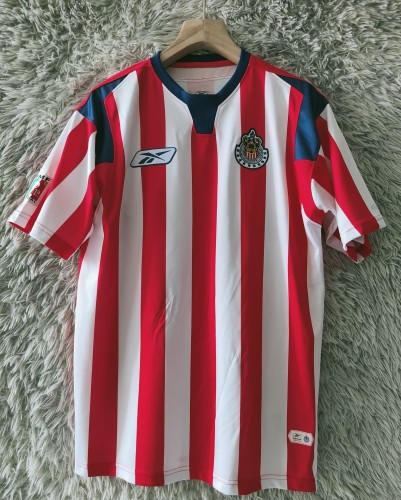 2004-2005 Chivas Home Retro Soccer Jersey