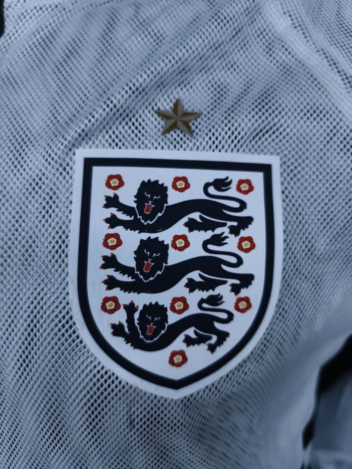 2026 England White Pre-Competition Training Windbreaker