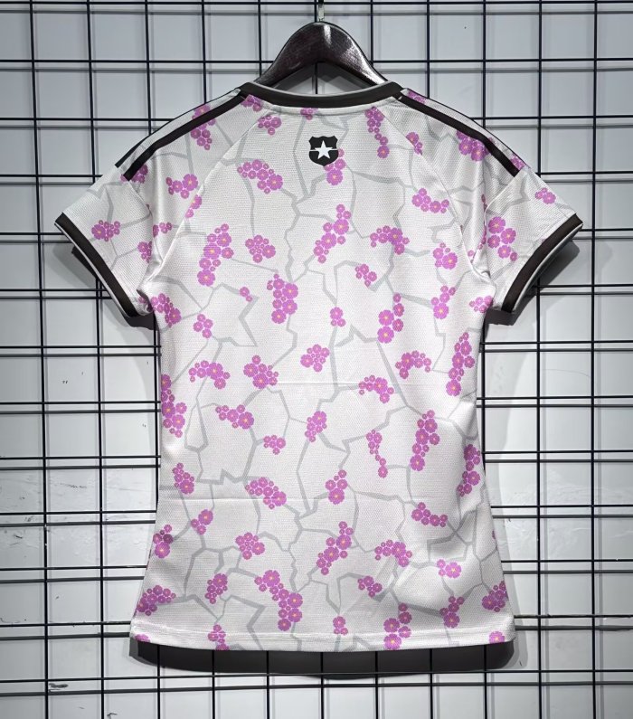 26-27 Chile Away Women Fans Soccer Jersey (女)