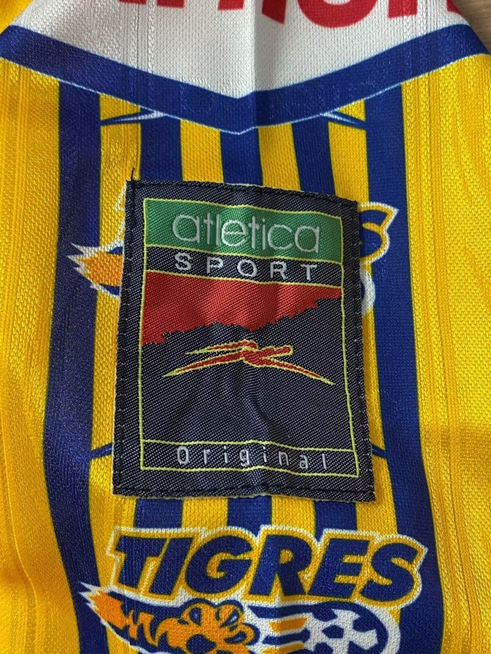 1997-1998 Tigres UANL Home Retro Long Sleeve Soccer Jersey (长袖)