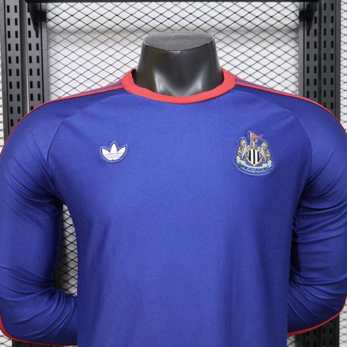 26-27 Newcastle Casual Version Long Sleeve Player Version Soccer Jersey*长袖球员
