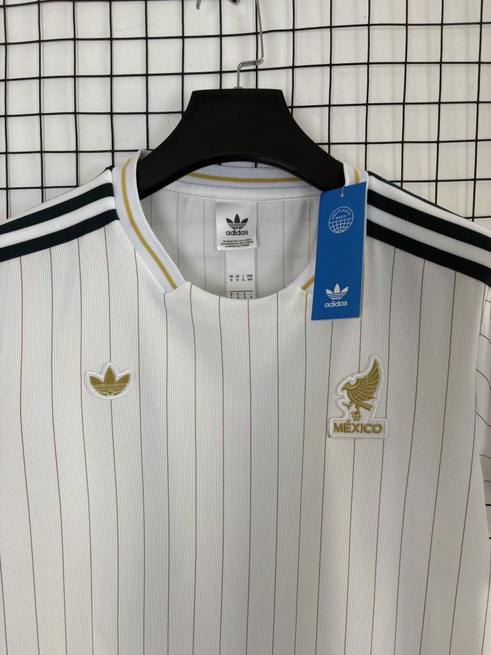 26-27 Mexico White Training Shirts