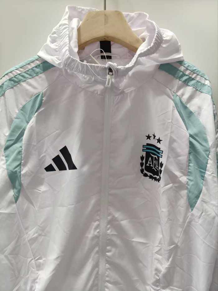 2026 Argentina New Pattern Windbreaker