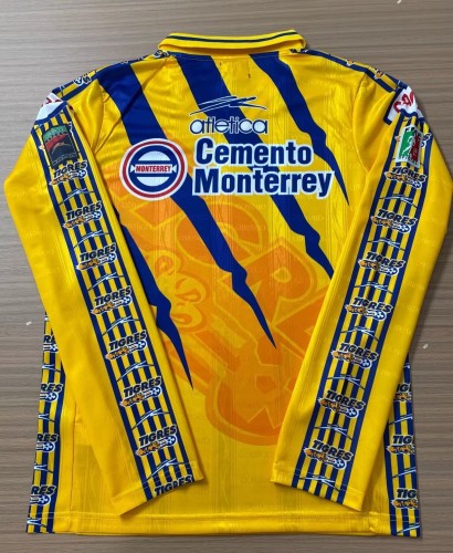 1997-1998 Tigres UANL Home Retro Long Sleeve Soccer Jersey (长袖)