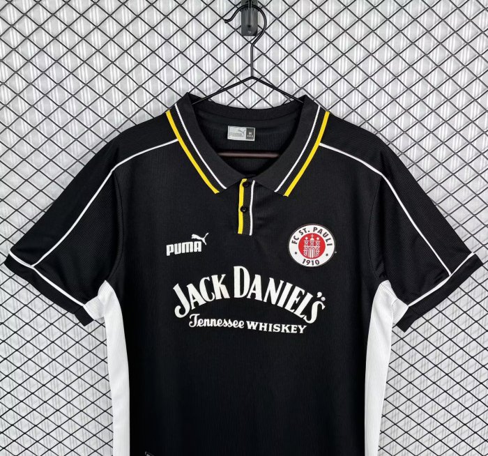 1999-2000 St. Pauli Away Retro Soccer Jersey