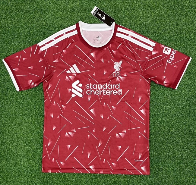 26-27 LIV Red Special Edition Fans Soccer Jersey