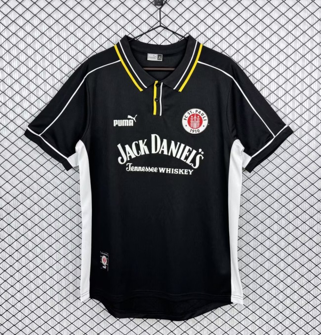 1999-2000 St. Pauli Away Retro Soccer Jersey