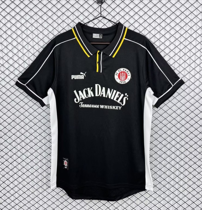 1999-2000 St. Pauli Away Retro Soccer Jersey