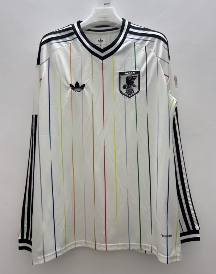 2026 World Cup Japan Away Long sleeves Fans Soccer Jersey(长袖)