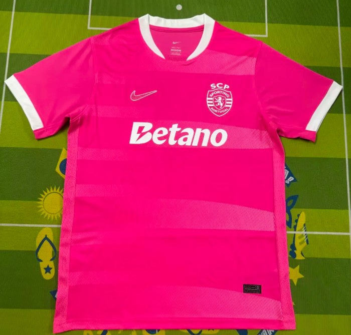 26-27 Sporting Lisbon Pink Special Edition Training shirts