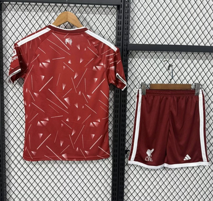 26-27 LIV Red Special Edition Kids Soccer Jersey