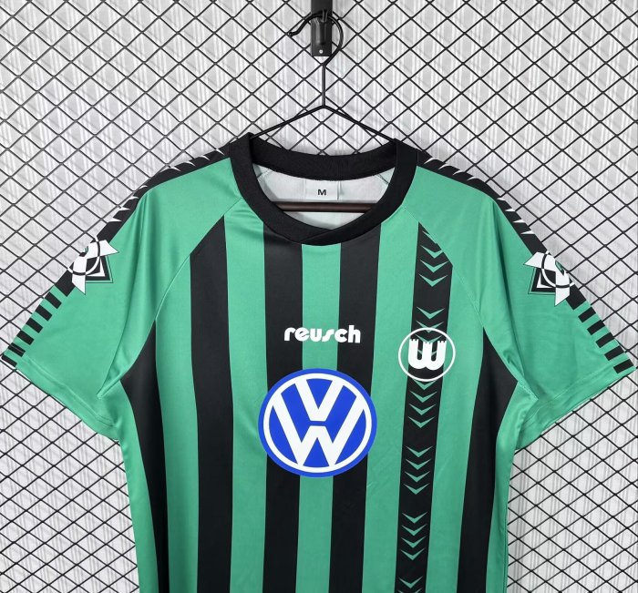 1994-1995 Wolfsburg Home Retro Soccer Jersey