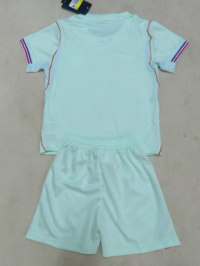 2026 World Cup France Away Kids Soccer Jersey
