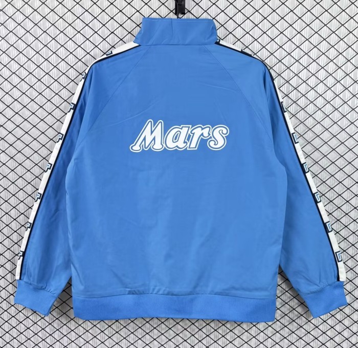 1988-1989 Napoli Blue Retro Windbreaker