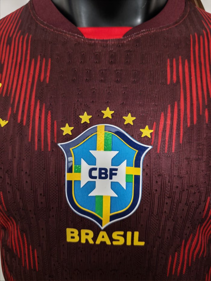 26-27 Brazil Red Special Edition Player Version Soccer Jersey