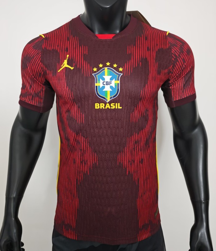 26-27 Brazil Red Special Edition Player Version Soccer Jersey