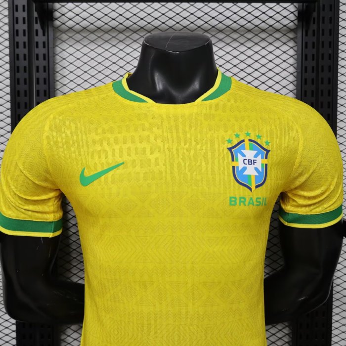 26-27 Brazil Yellow Special Edition Player Version Soccer Jersey