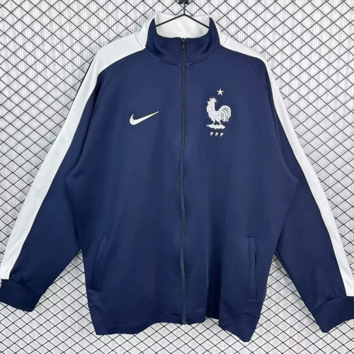 2014 France Blue Jacket #单夹克