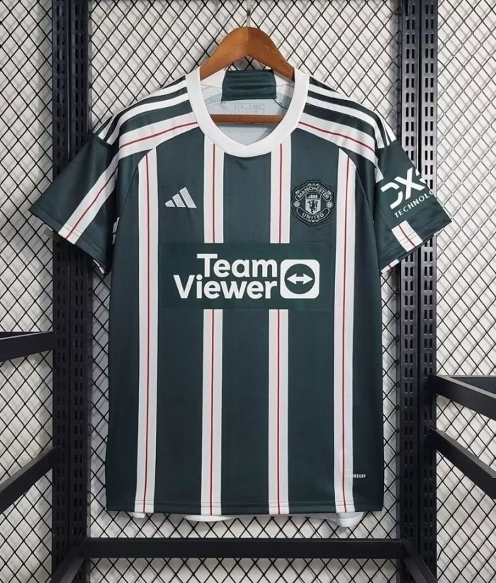 23-24 Man Utd Away Fans Soccer Jersey