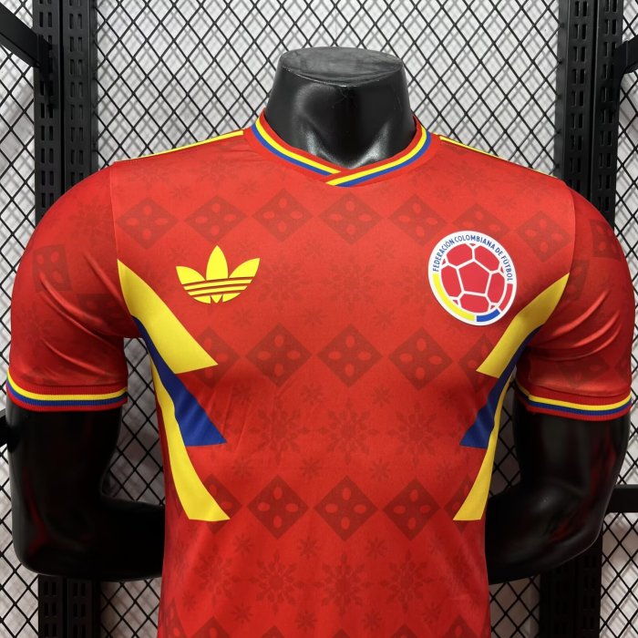 26-27 Colombia Red Special Edition Player Version Soccer Jersey