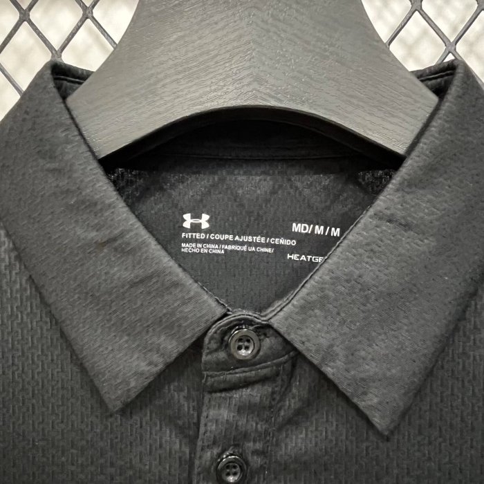 2026 UA Black High Quality Polo Short Sleeve