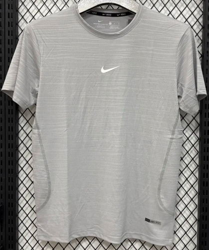 2026 NK Light gray High Quality Casual T-Shirt