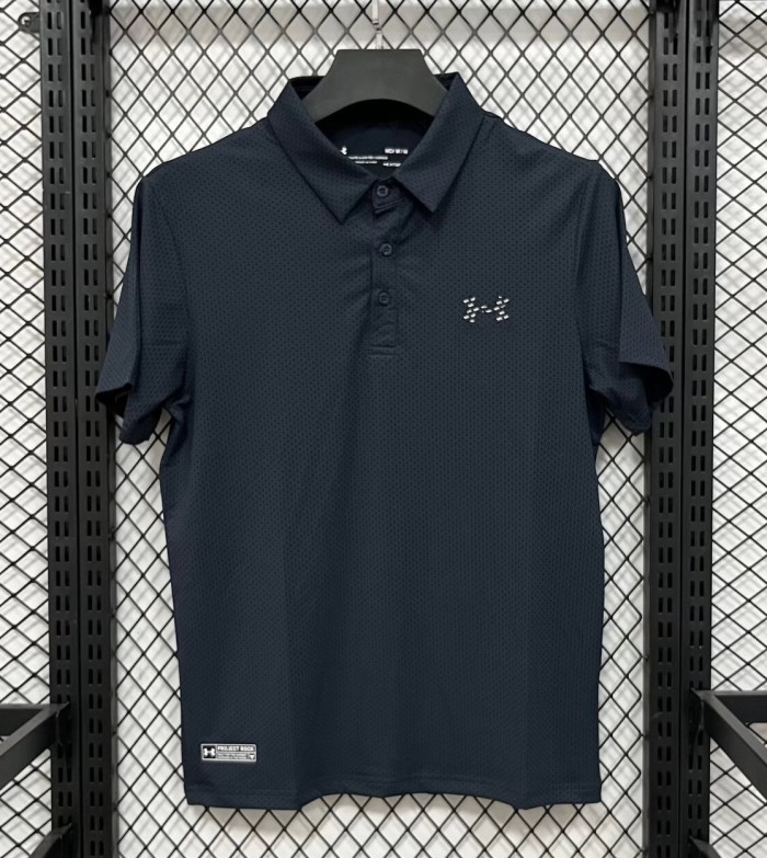 2026 UA Blue High Quality Polo Short Sleeve