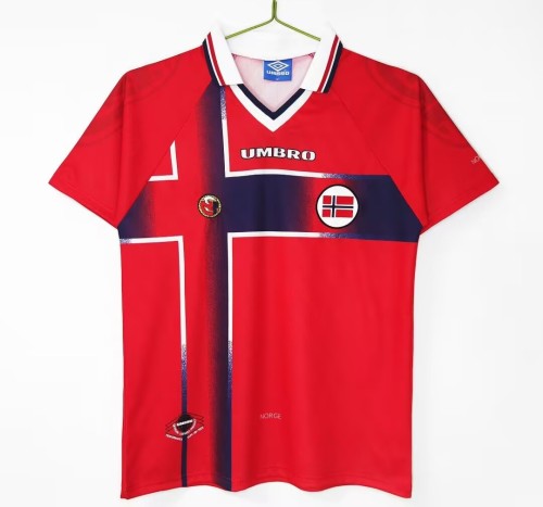 1997-1998 Norway Home Retro Soccer Jersey