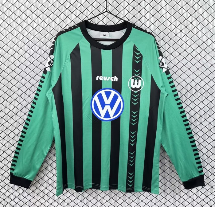 1994-1995 Wolfsburg Away Retro Soccer Jersey