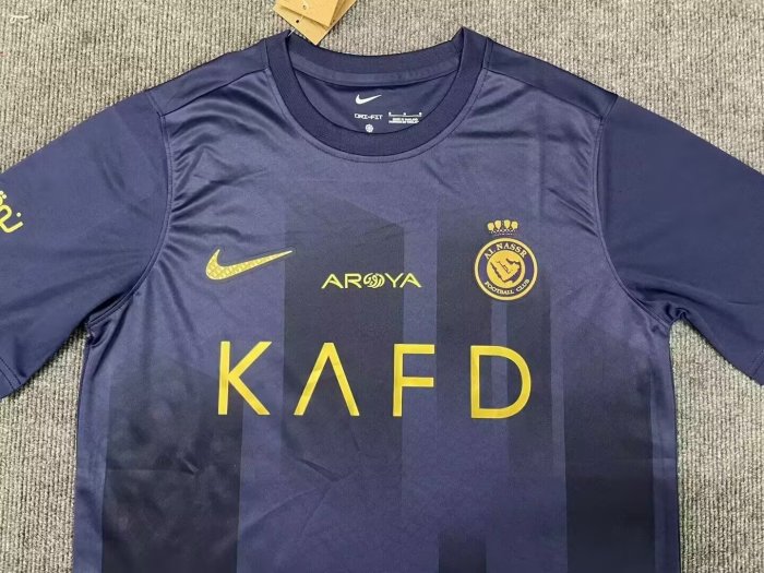 23-24 Al-Nassr FC Aawy Fans Version Soccer Jersey