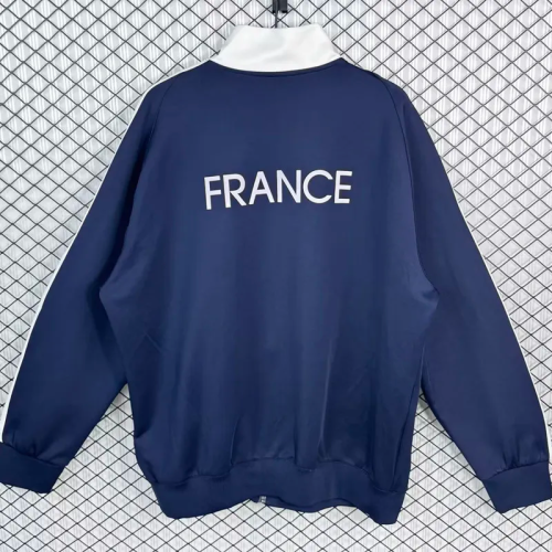 2014 France Blue Jacket #单夹克
