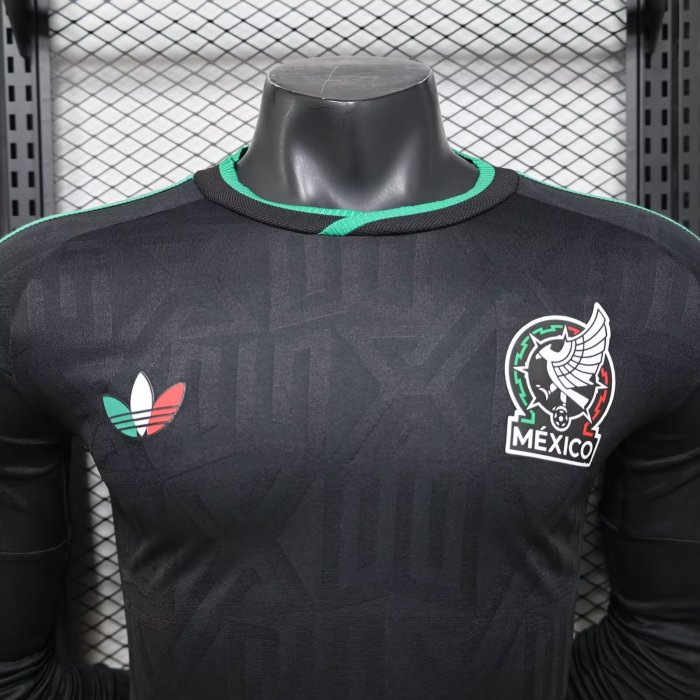 2026 Mexico Third Long Sleeve Player Version Soccer Jersey*长袖球员