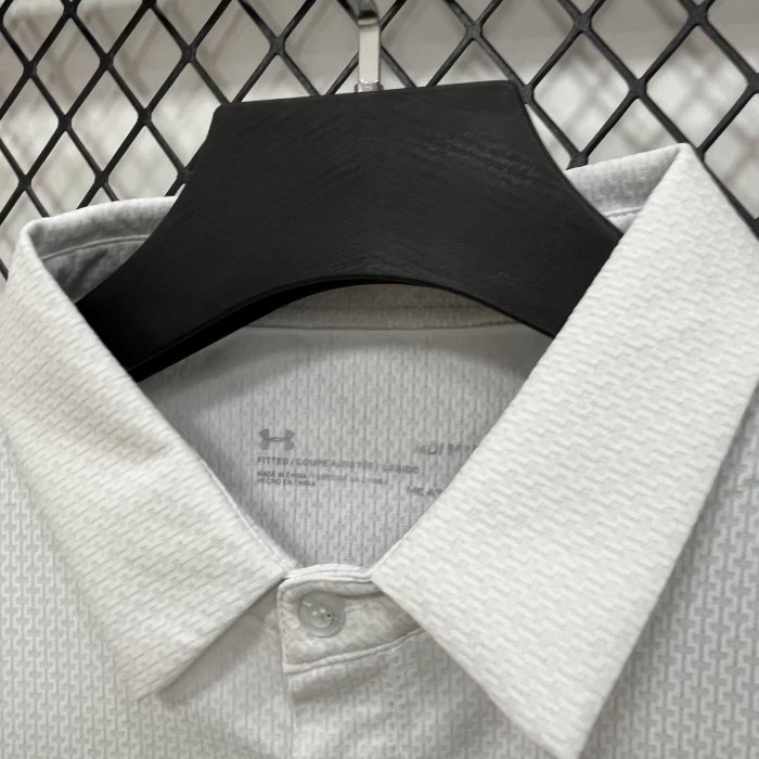 2026 UA White High Quality Polo Short Sleeve