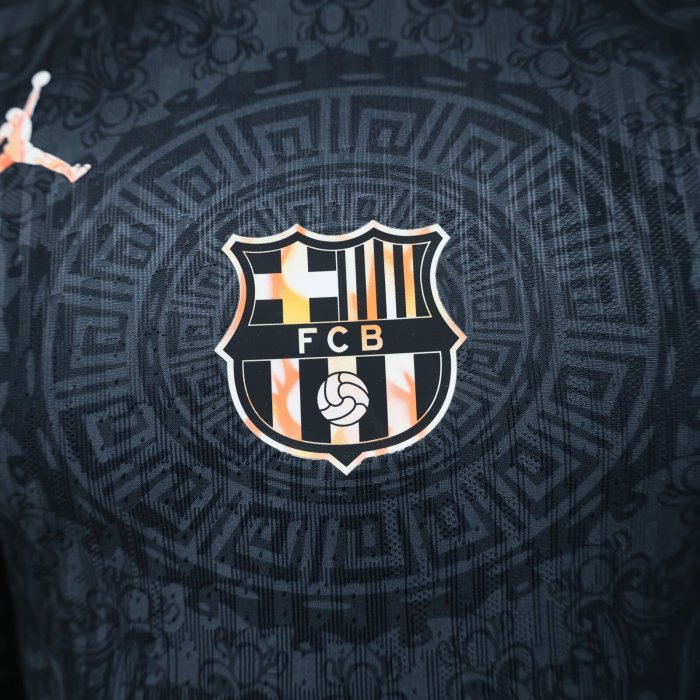26-27 BAR Black Special Edition Player Version Soccer Jersey